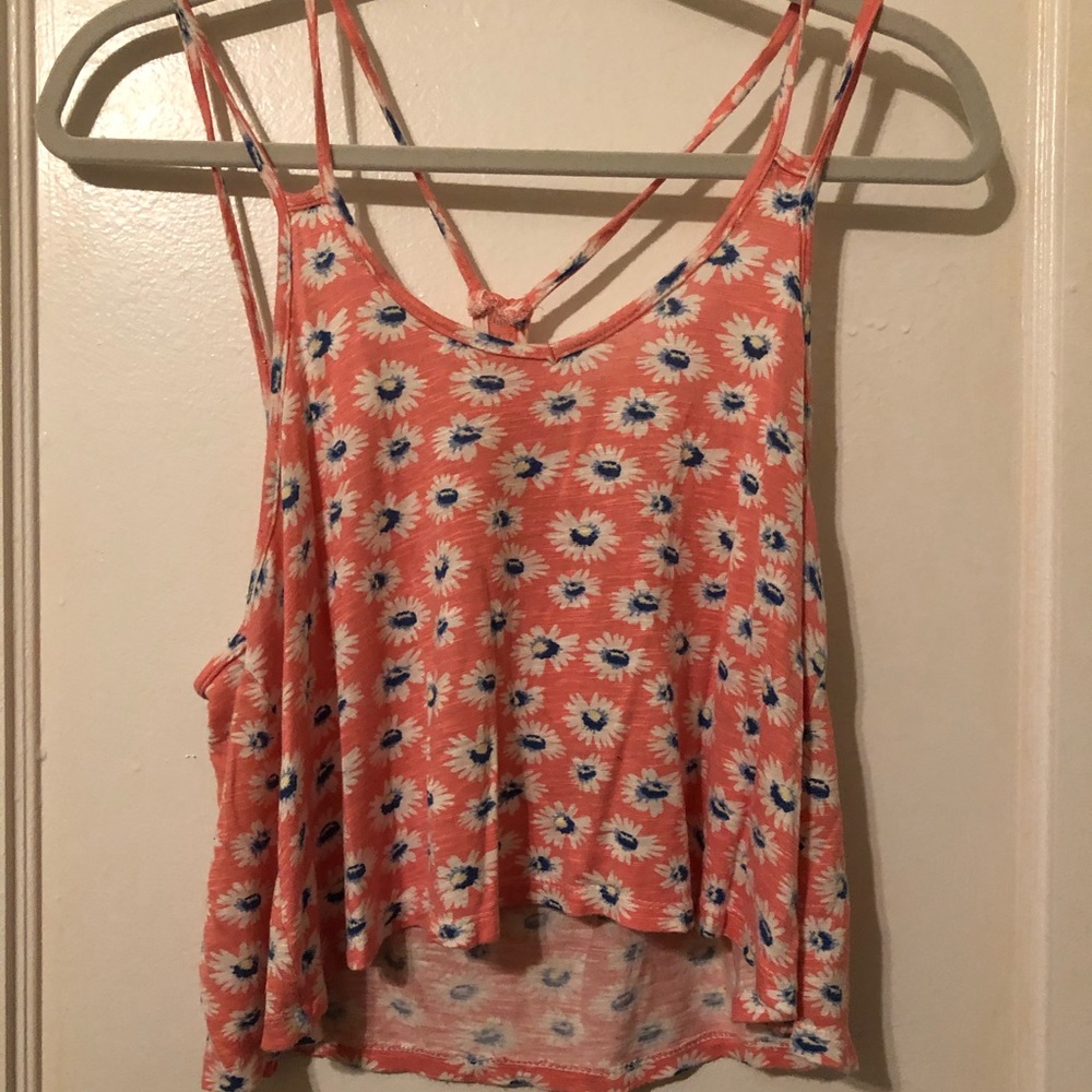 Daisy Cropped Tank Top